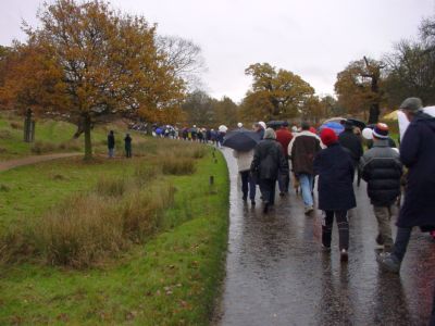 March against the closure of Ham Gate (1) Nov 2000